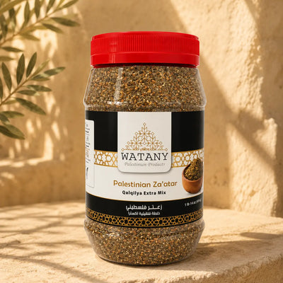 Mélange Za'atar Palestinien Extra Qalqilya – Pour Manakish & Fromage 1,1 lb (500 g)