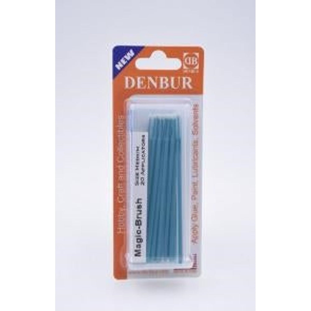Denbur Magic-Brush Medium 1.5mm (Bleu sarcelle) Paq de 20 POINTE