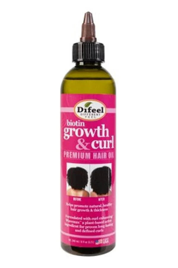 DI FEEL BIOTIN GROWTH & CURL PREMIUM OIL 8OZ