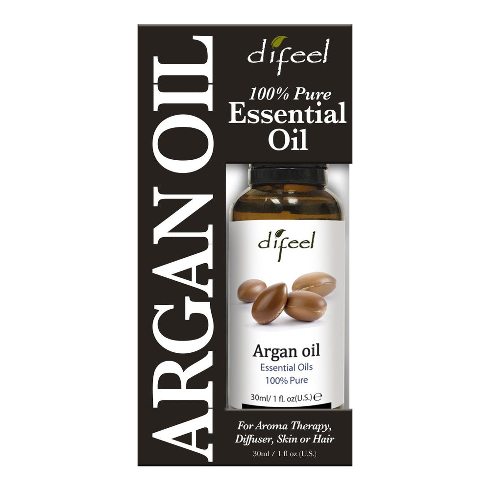 DIFEEL 100% Pure Essential Oil - Argan Oil, Boxed 1 oz