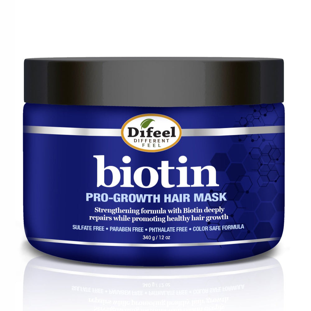 Difeel Biotin Pro-Growth Hair Mask 12 OZ