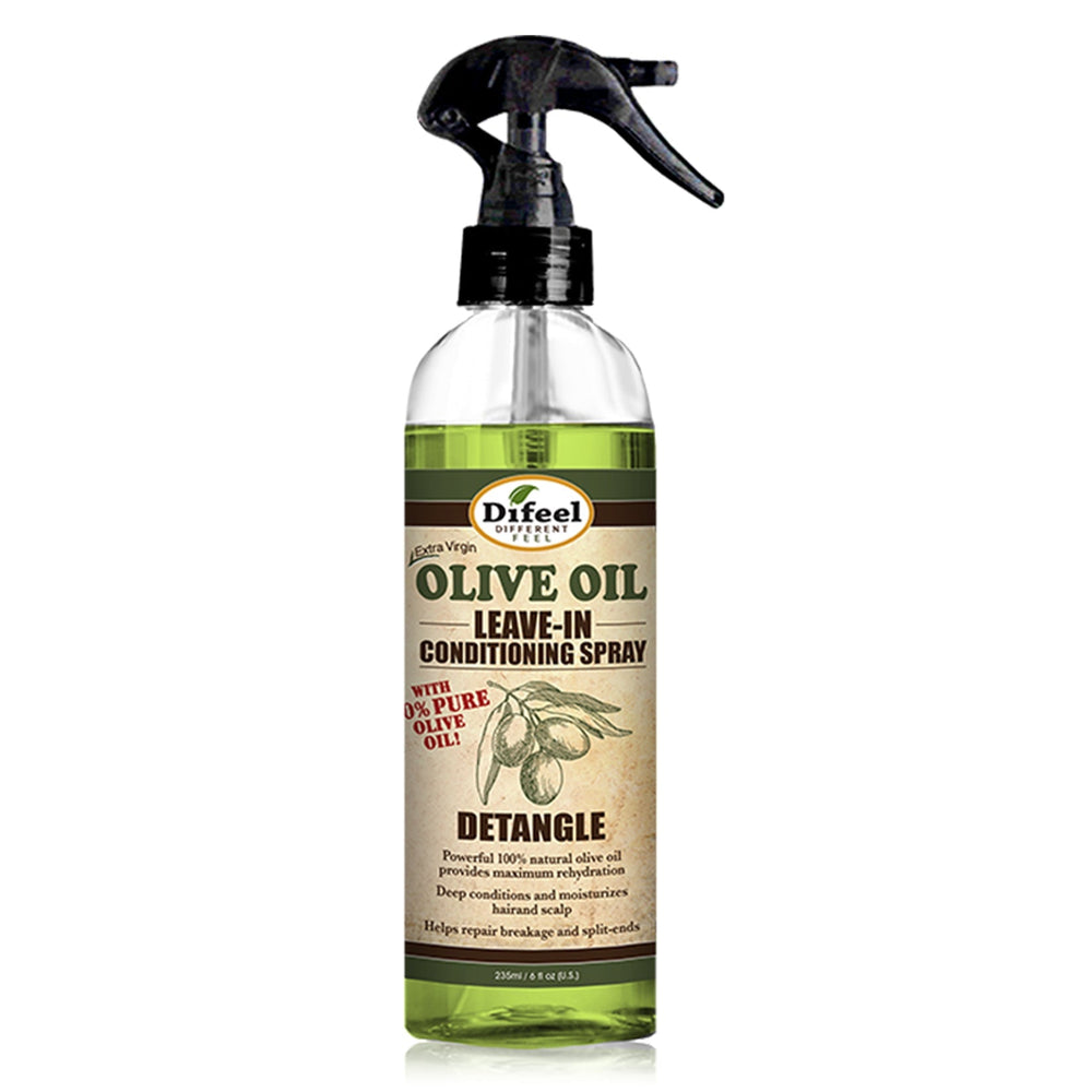 DIFEEL Démêlant Sans Rinçage à l'Huile d'Olive 100% Pure 177 ml.