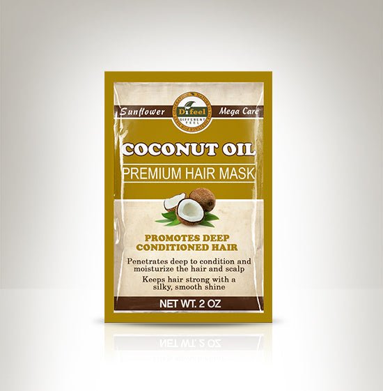 Masque Capillaire Revitalisant Profond DIFEEL Premium - Huile de Coco 1.75OZ