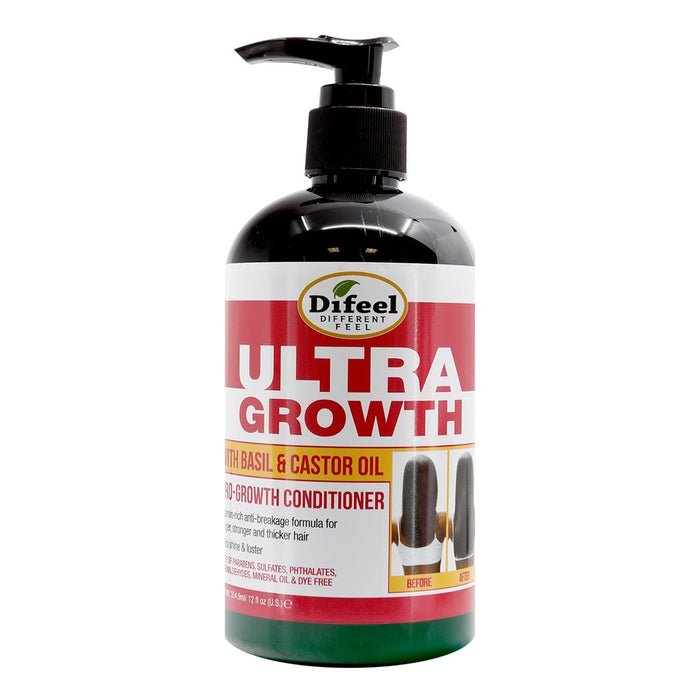DIFEEL Ultra Growth Basil & Castor Oil Pro-Growth Conditioner 12OZ