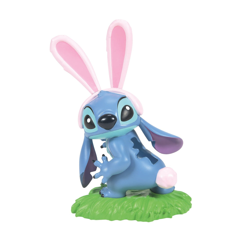 Figurine de Stitch aux oreilles de lapin de Pâques Disney Showcase