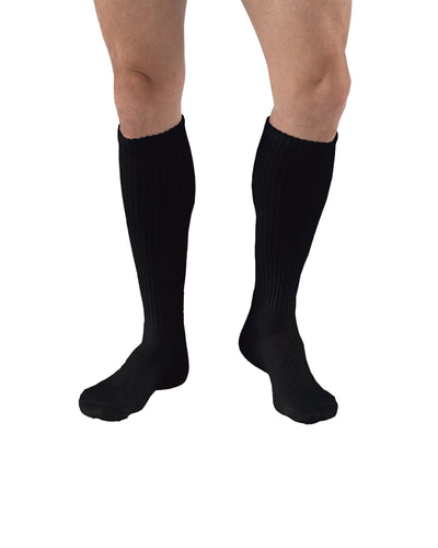 Bas de compression JOBST SensiFoot pour diabétiques, 8-15 mmHg, hauteur genou, bout fermé