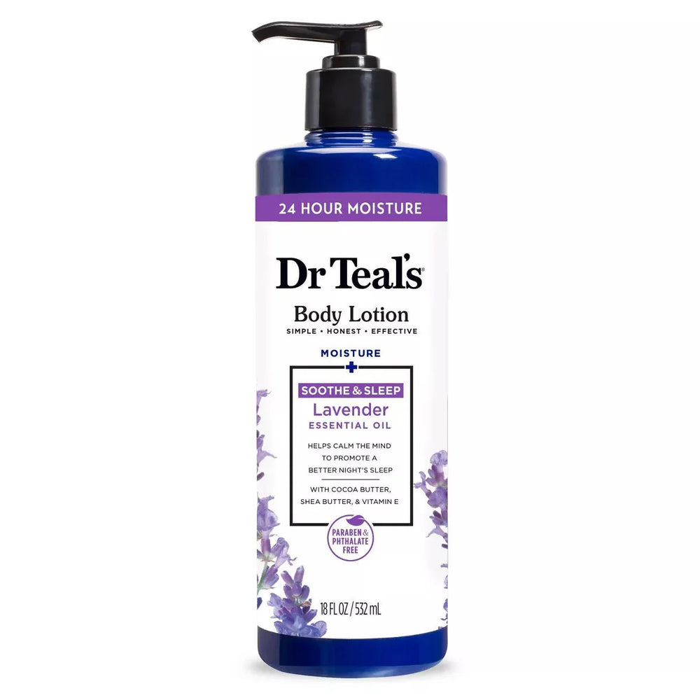 DR TEAL'S CRÈME POUR LE CORPS LAVANDE 18 OZ