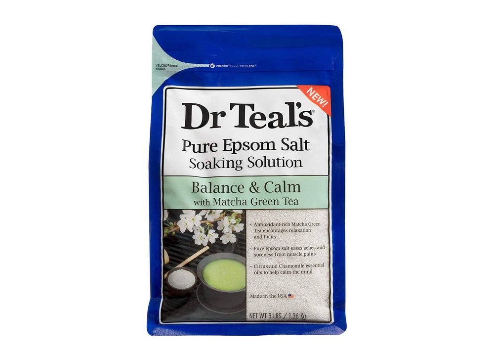 DR TEAL'S SOLUTION DE TREMPAGE ÉQUILIBRE ET CALME 3LB