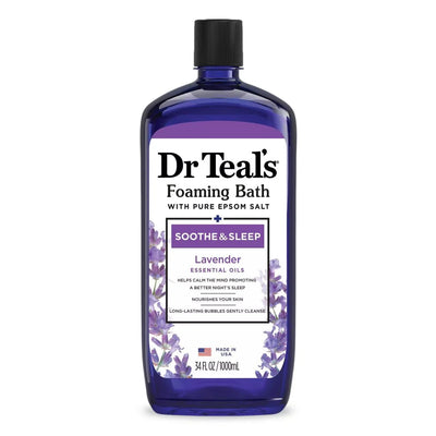 Bain Moussant Lavande Apaisant et Relaxant Dr Teal's 34OZ