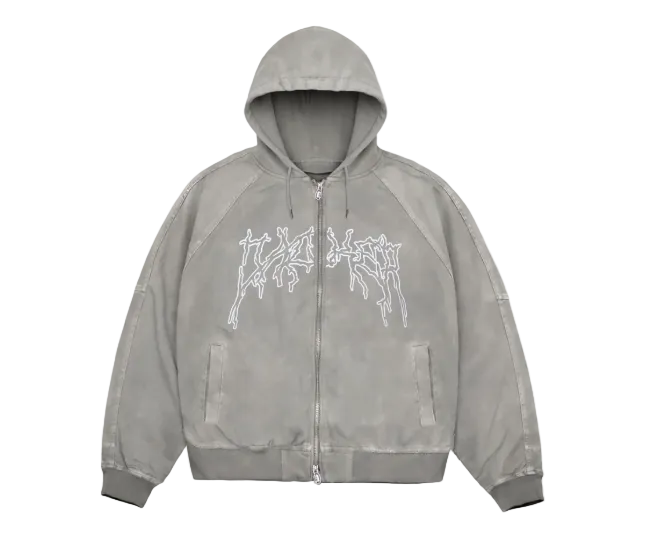 Veston Jacker 'Skeleton' - Gris