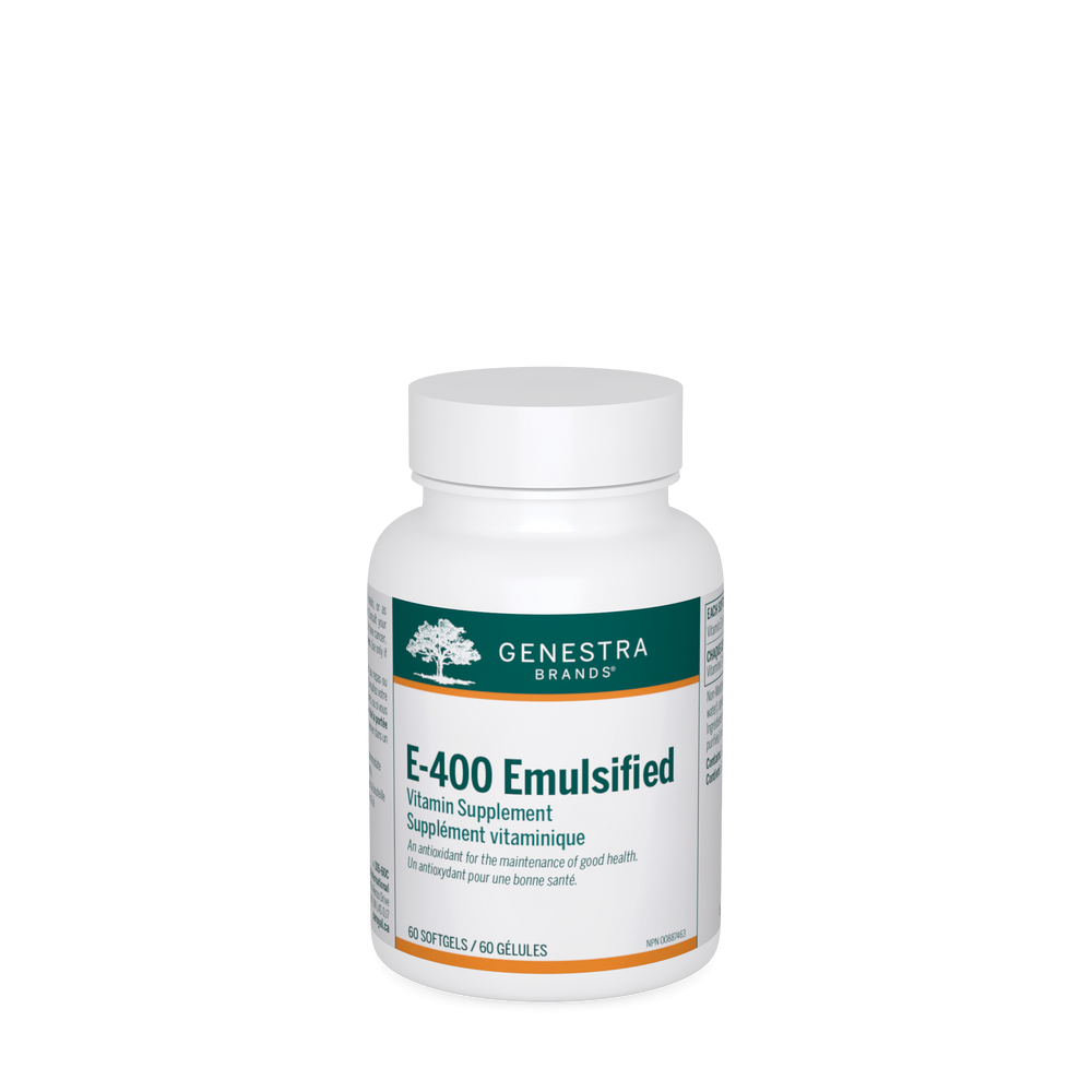 E-400 Emulsified — Unytii - Suppléments et Produits Naturels