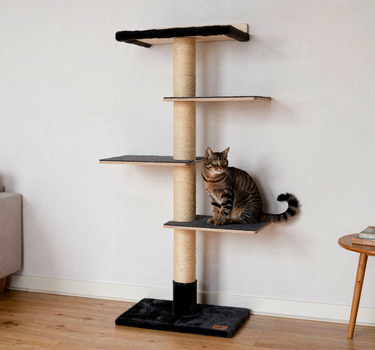 72 inches Wall Mounted Cat Tower - Perfect for small spaces