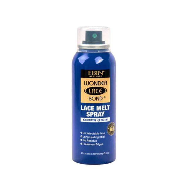 EBIN SUPREME WONDER LACE BOND LACE MELT AEROSOL SPRAY BLUE 2.7OZ