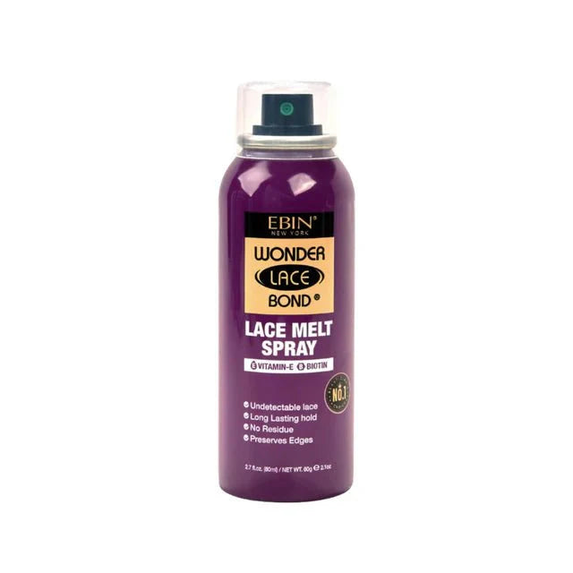 EBIN SUPREME WONDER LACE BOND LACE MELT AEROSOL SPRAY PURPLE 2.7OZ