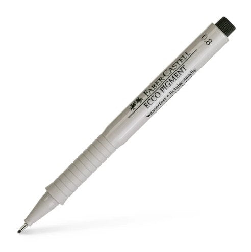 Faber-Castell - Ecco Pigment Fineliner Pens - Black