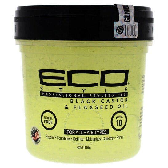 ECO STYLE GEL BLACK CASTOR 16oz
