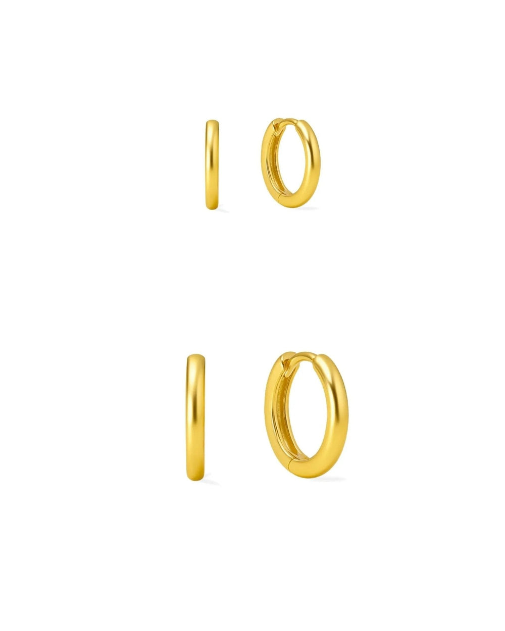 Boucles d'oreilles Huggies sans effort