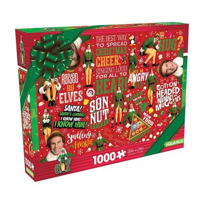 Casse-tête 1000 pièces « Elf » Papier Cadeau