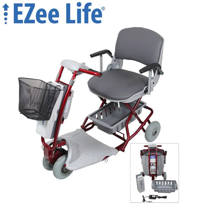 EZee Life Classic Scooter de Mobilité Portable CH4028 | Scooter Pliable à Double Roue Avant Canada