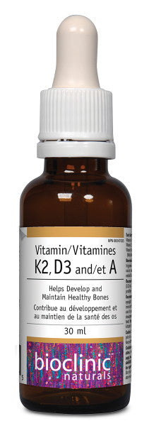 Vitamin D3, K2, and A