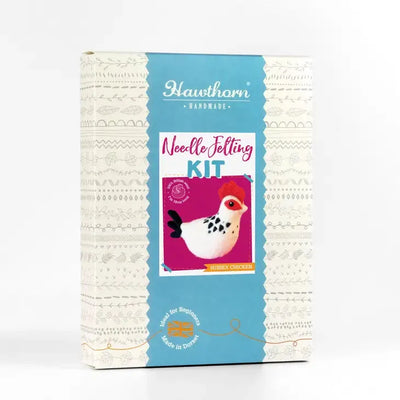 Hawthorn Handmade - Kit de feutrage à l'aiguille : Poulet du Sussex