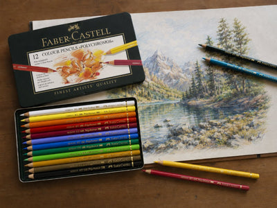 Faber-Castell - Polychromos Coloured Pencil - Tin Sets