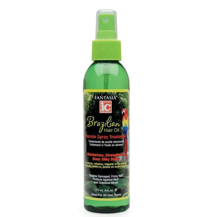 Fantasia IC HUILE CAPILLAIRE BRÉSILIENNE TRAITEMENT KÉRATINE EN SPRAY 6 OZ