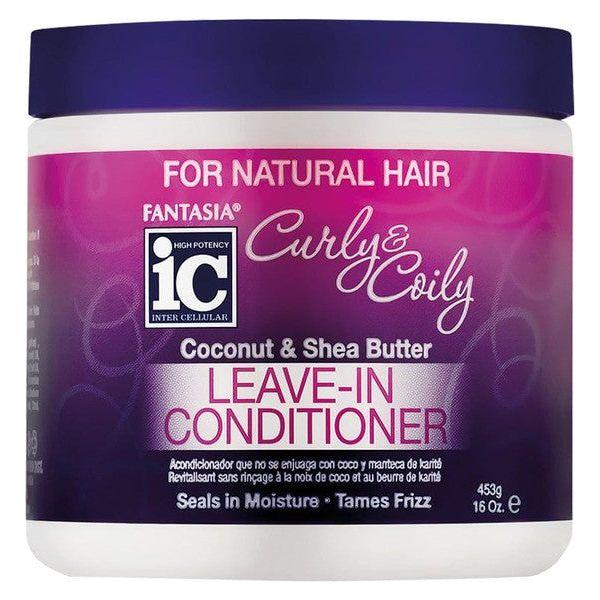 FANTASIA IC CURLY & COILY APRÈS-SHAMPOOING SANS RINÇAGE 16 OZ