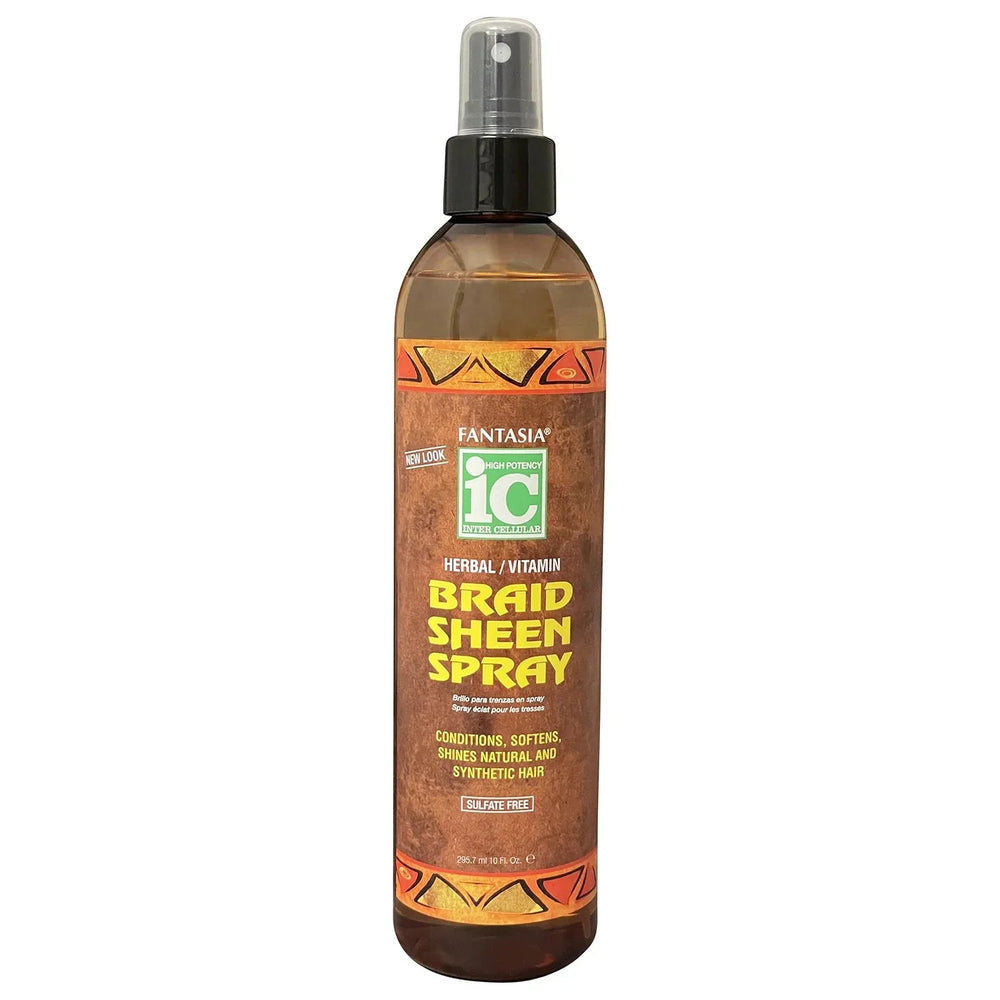 FANTASIA IC HERBAL/VITAMIN BRAID SHEEN SPRAY 10OZ