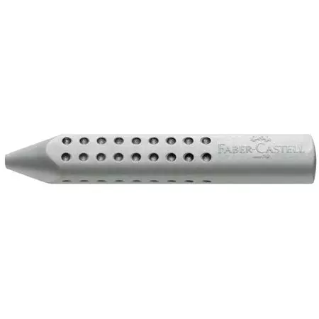 Faber-Castell - GRIP 2001 TRIANGULAR ERASER - GREY — Art Noise
