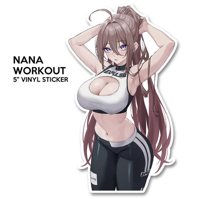 Z7 : Autocollant Nana Entraînement