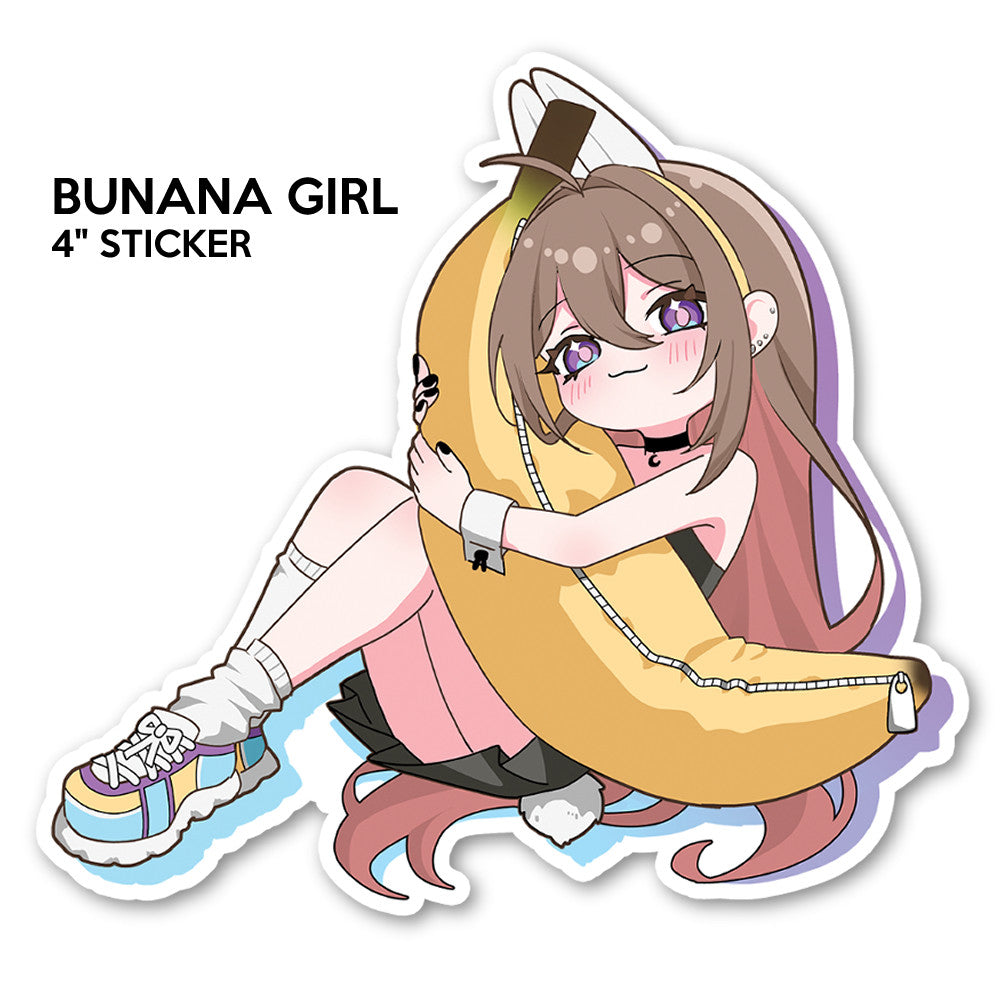 Z7: Nana Holographic Bunana Girl Sticker