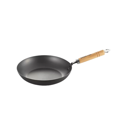 Yoshikawa Cook-Pal Ren Poêle à Frire en Acier au Carbone Nitruré de 20 cm
