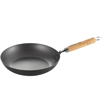 Yoshikawa Cook-Pal Ren Poêle à Frire en Acier au Carbone Nitruré de 28 cm