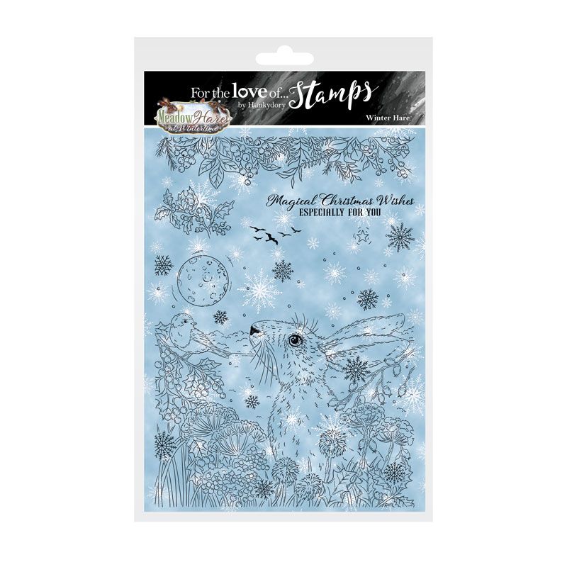 For The Love Of Stamps - Winter Hare A5 Stamp Set — Ecstasy Crafts