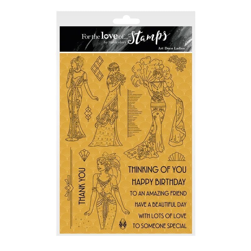 For The Love Of Stamps - Art Deco Ladies — Ecstasy Crafts