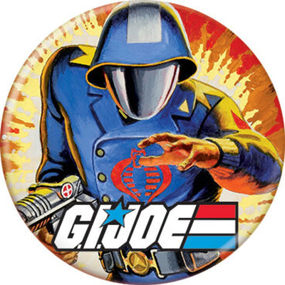 Bouton GI Joe Cobra Commander