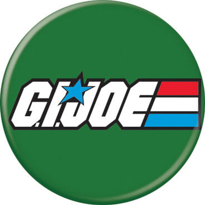 Logo GI Joe sur bouton vert