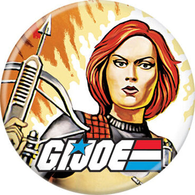 Bouton Scarlett GI Joe