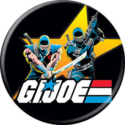 Bouton GI Joe Snake Eyes Storm Shadow