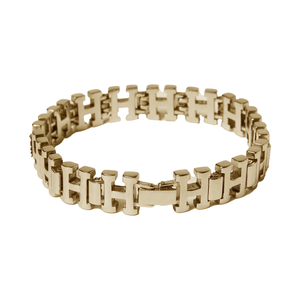 HUF 'H-Link' Bracelet - Gold