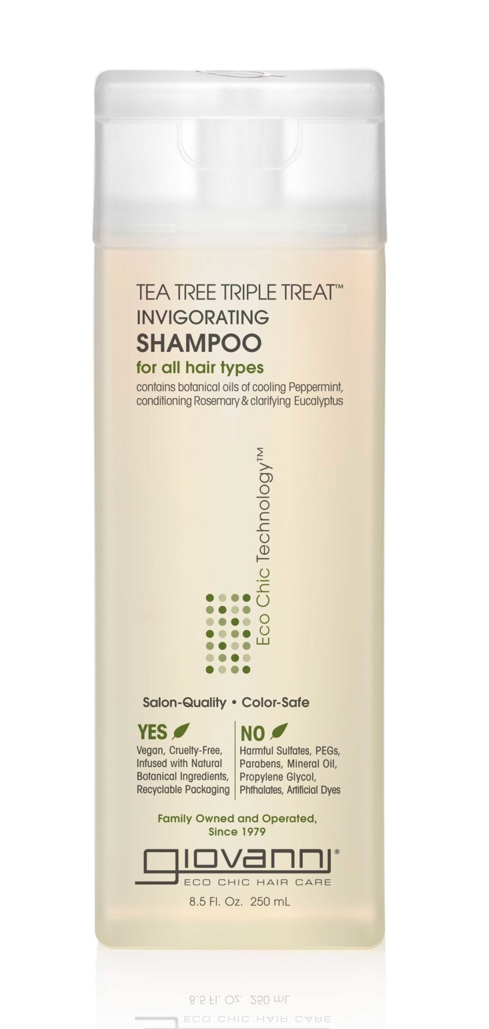 GIOVANNI SHAMPOING À L'ARBRE À THÉ 8,5 OZ