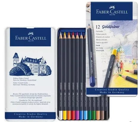 Faber-Castell - Crayons de couleur Goldfaber