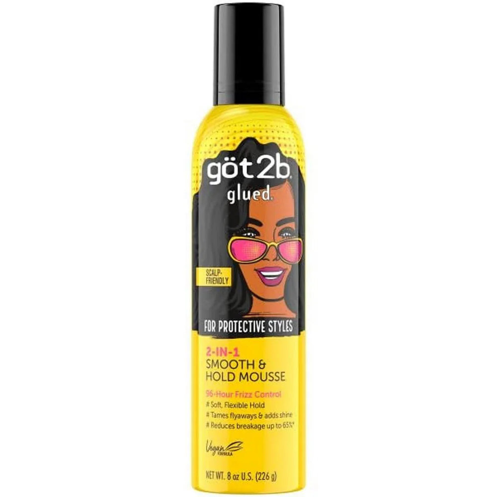 GOT2B MOUSSE 2 EN 1 LISSAGE ET TENUE 8 OZ