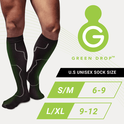 Chaussettes de compression Green Drop 20-30 mmHg