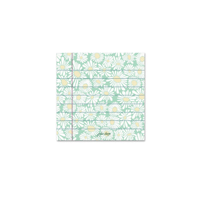 Notes autocollantes Marguerites Vertes