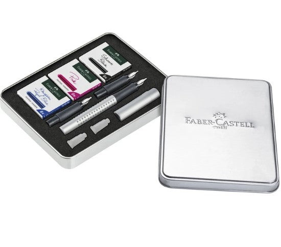 Faber-Castell - Grip 2011 Calligraphy Fountain Pen Gift Set — Art Noise