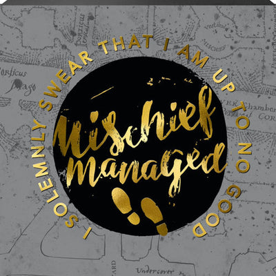 Harry Potter - Mischief Managed Box Sign - DISC