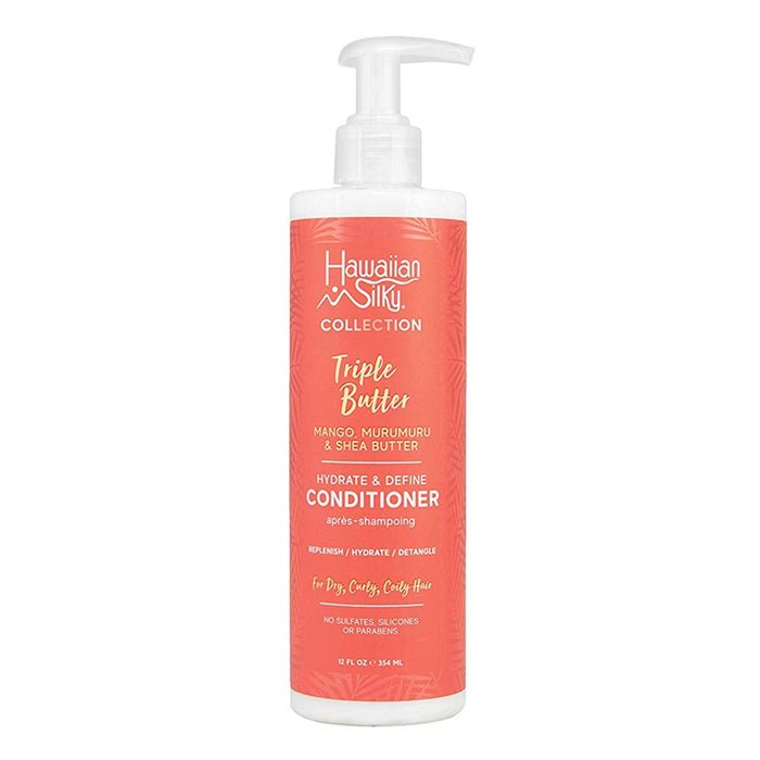 HAWAIIAN SILKY Triple Butter Hydrate & Define Conditioner 12OZ