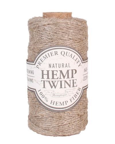 Hemptique #48 Bobine de fil de chanvre rustique 100G
